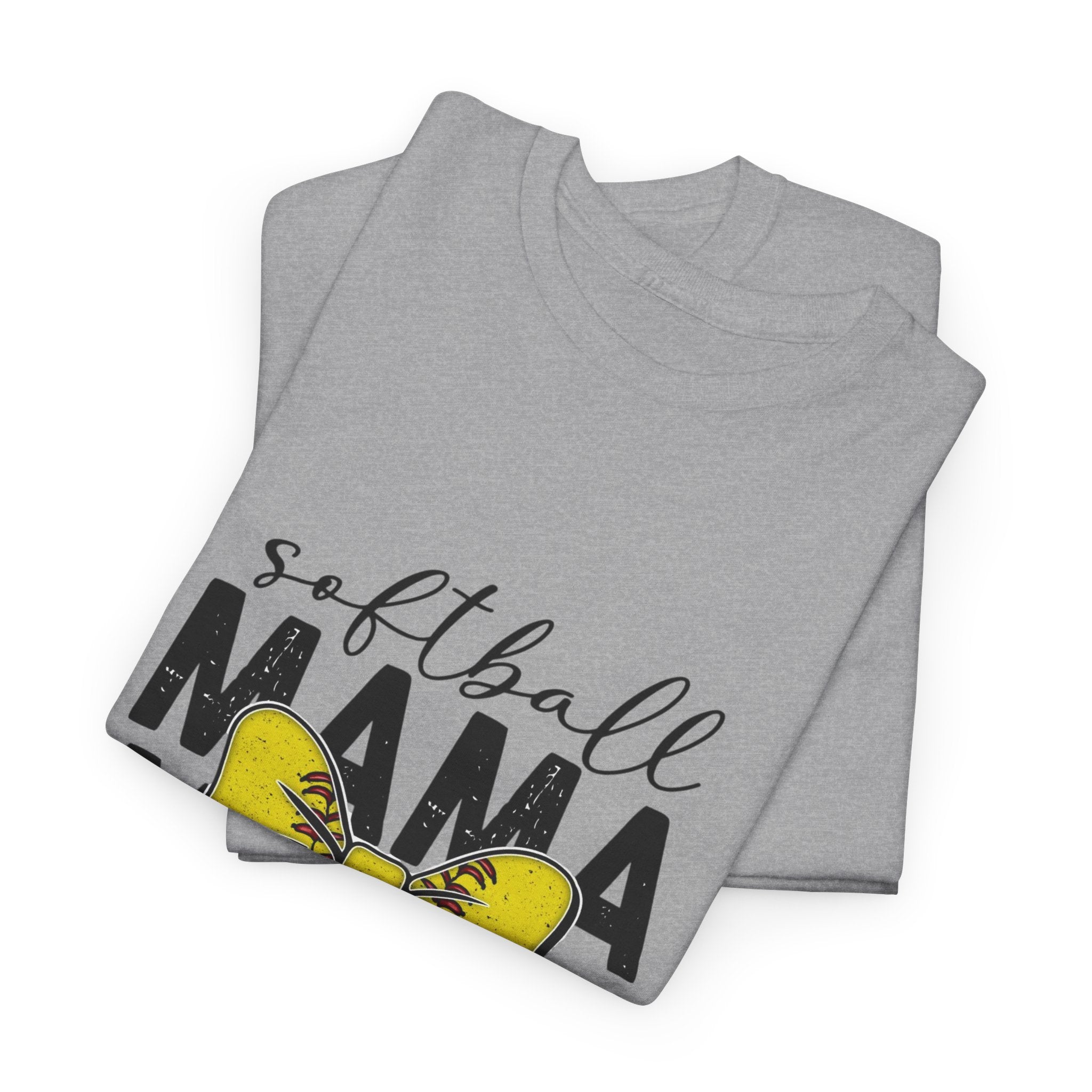 Softball Mama T-Shirt – Yellow Glove Mom Tee