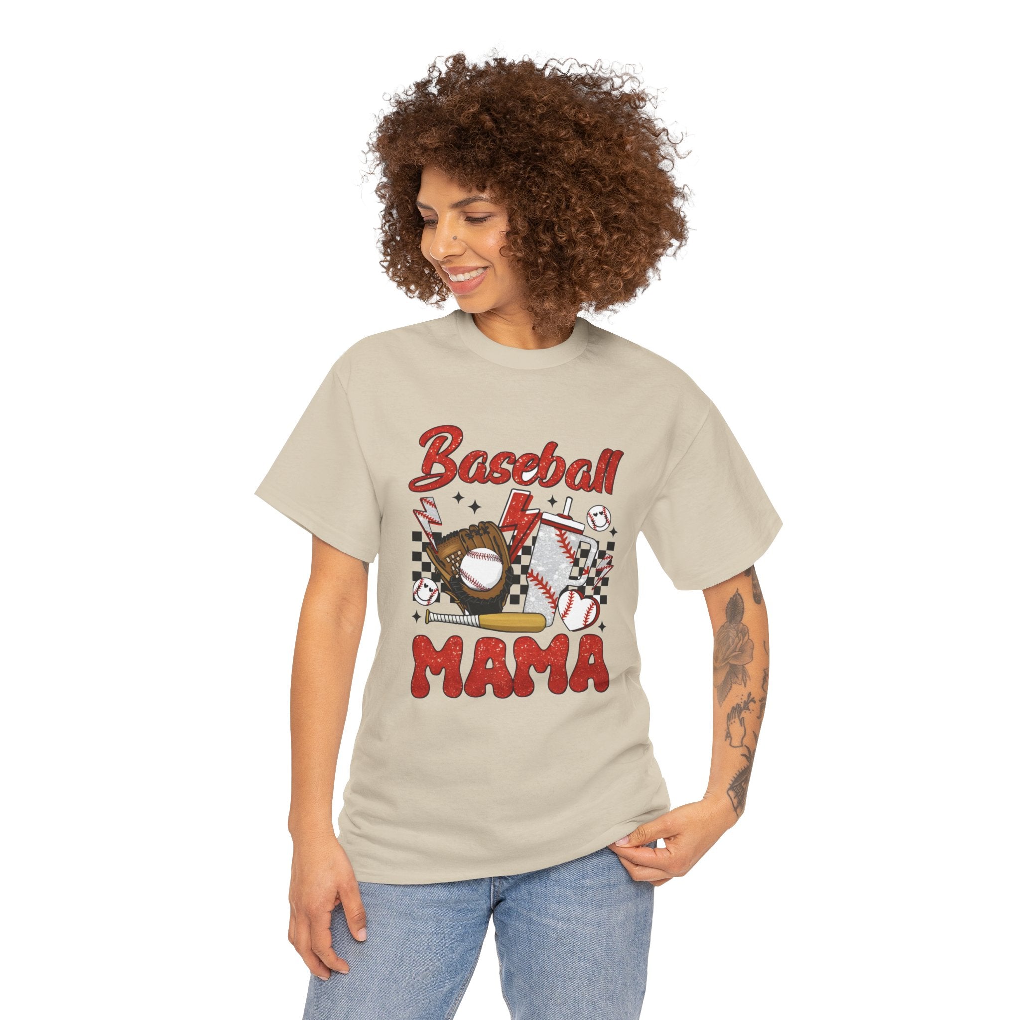 Baseball Mama T-Shirt — Moms Supportive Team Tee