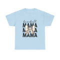 Baseball Mama T-Shirt — Cute Bow Baseball Mom Tee