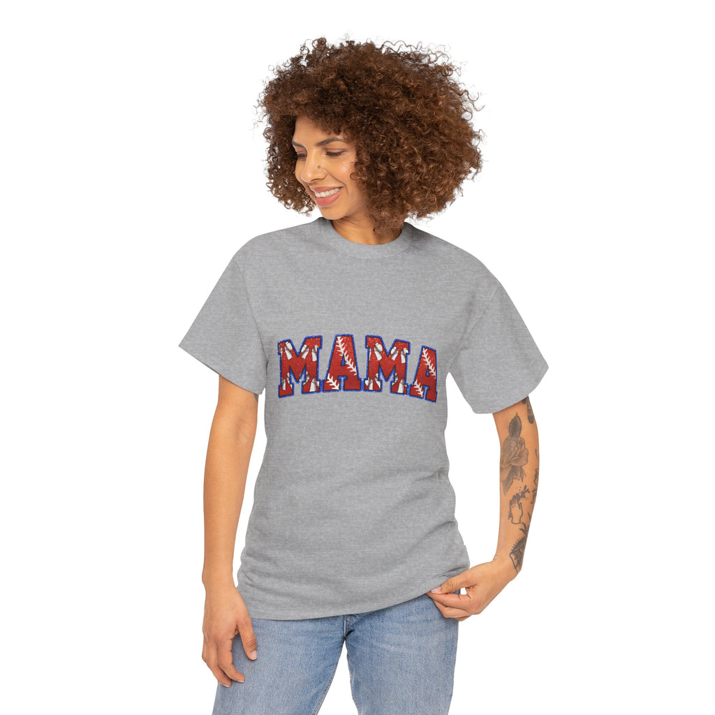 Mama Floral Arch T-Shirt — Mother's Day Casual Graphic Tee