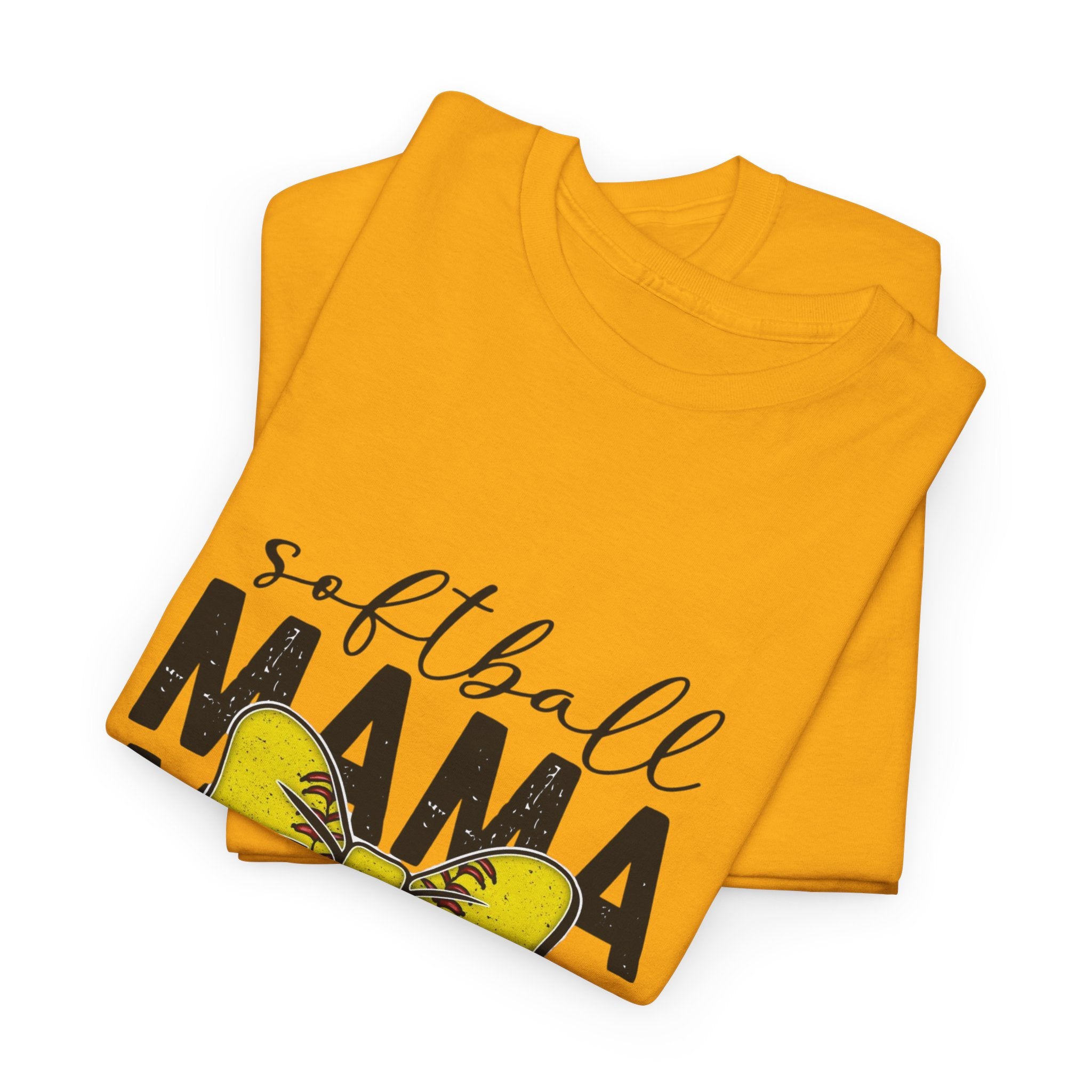 Softball Mama T-Shirt – Yellow Glove Mom Tee