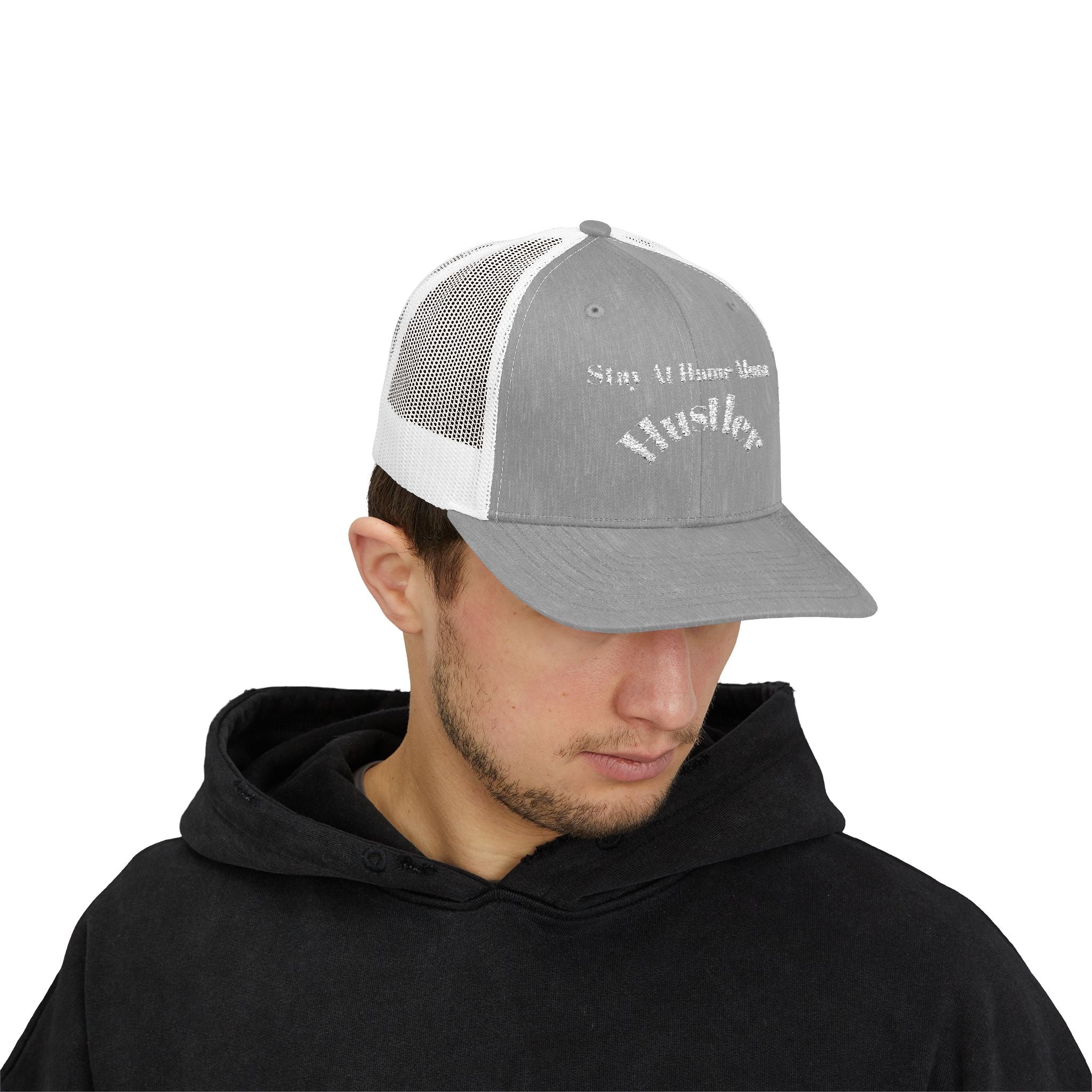 Vintage Trucker Cap - 'Wander' Distressed Snapback
