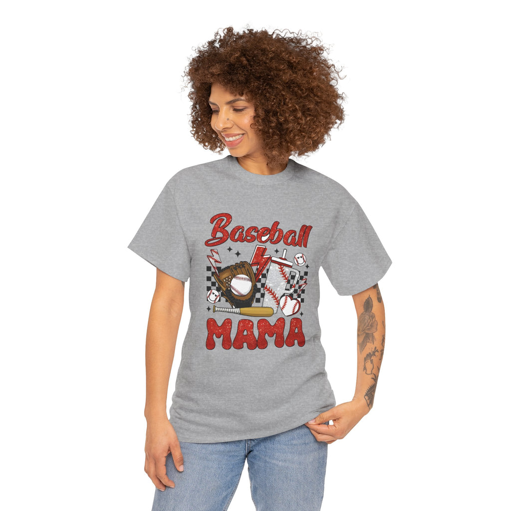 Baseball Mama T-Shirt — Moms Supportive Team Tee