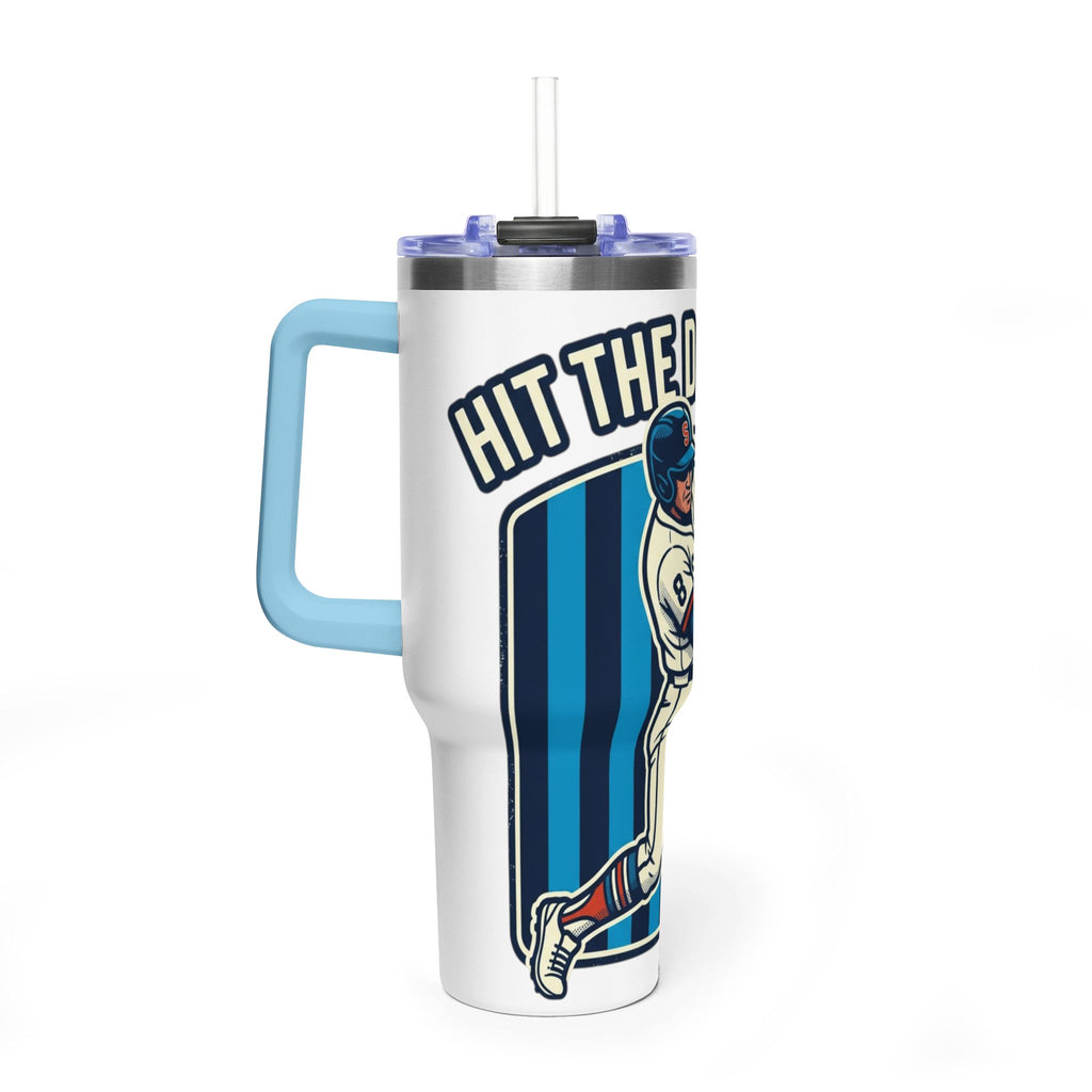 40oz Baseball Tumbler – “Hit the Dang Ball” Vacuum Insulated Travel Mug