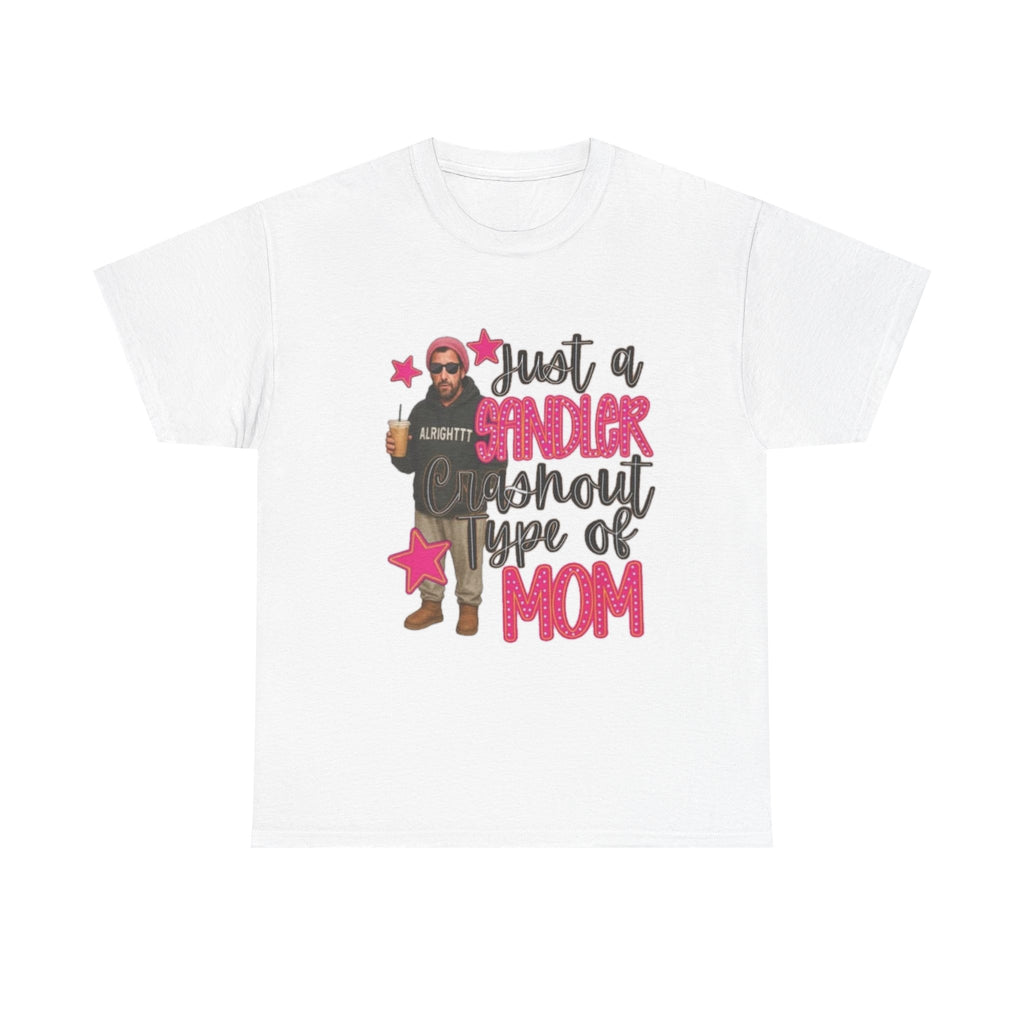 Candle Maker Graphic Tee — "Just a Candler, Crash Out Kind of Mom" Funny Mom Candle-Making T-Shirt