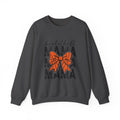 Basketball Mama Sweatshirt — Basketball Bow Mom Crewneck
