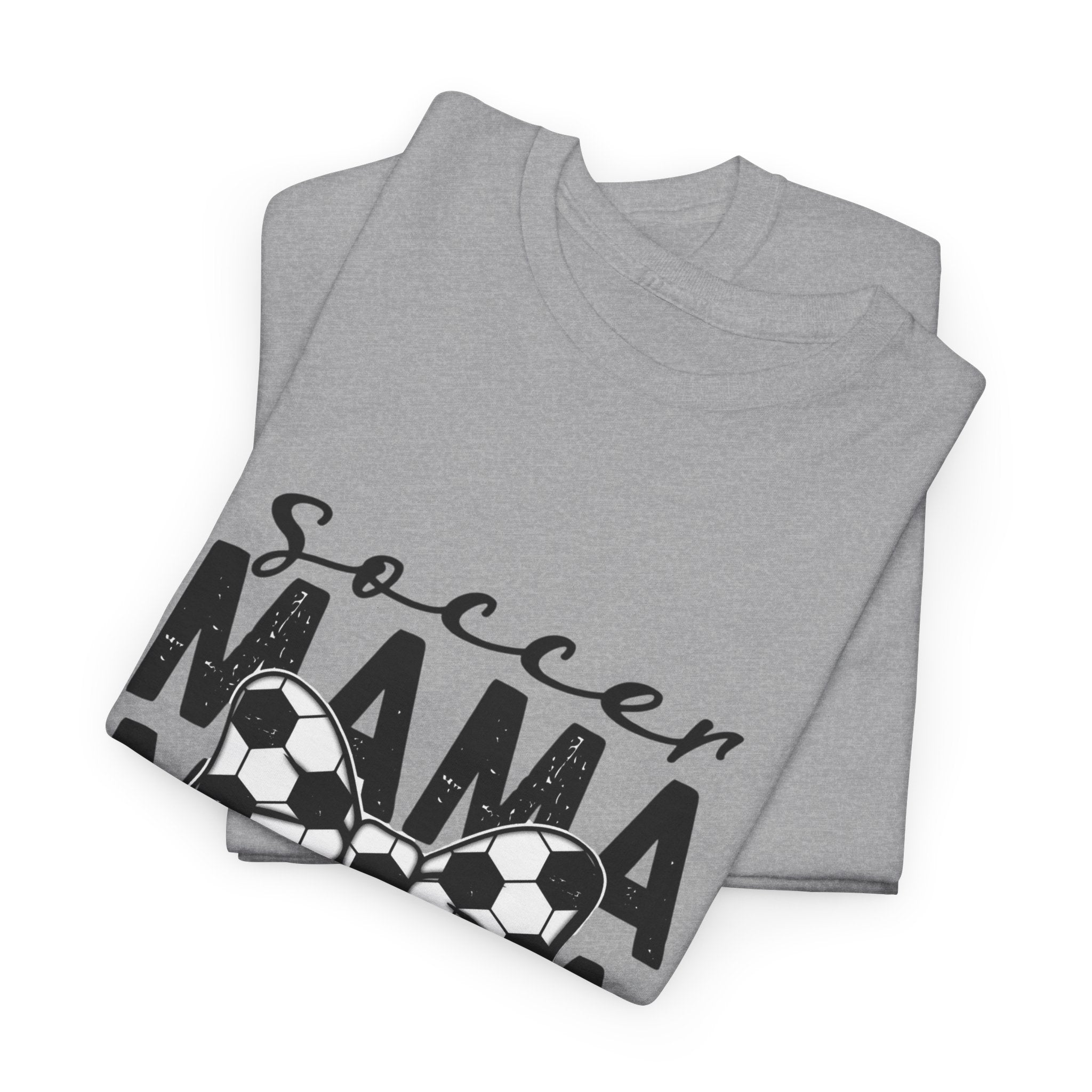 Soccer Mama Tee – Graphic Soccer Ball Mom Shirt