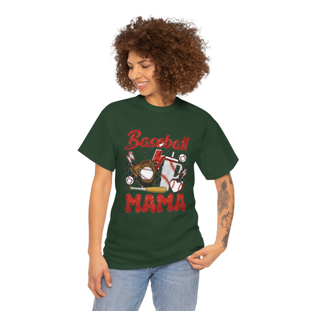 Baseball Mama T-Shirt — Moms Supportive Team Tee