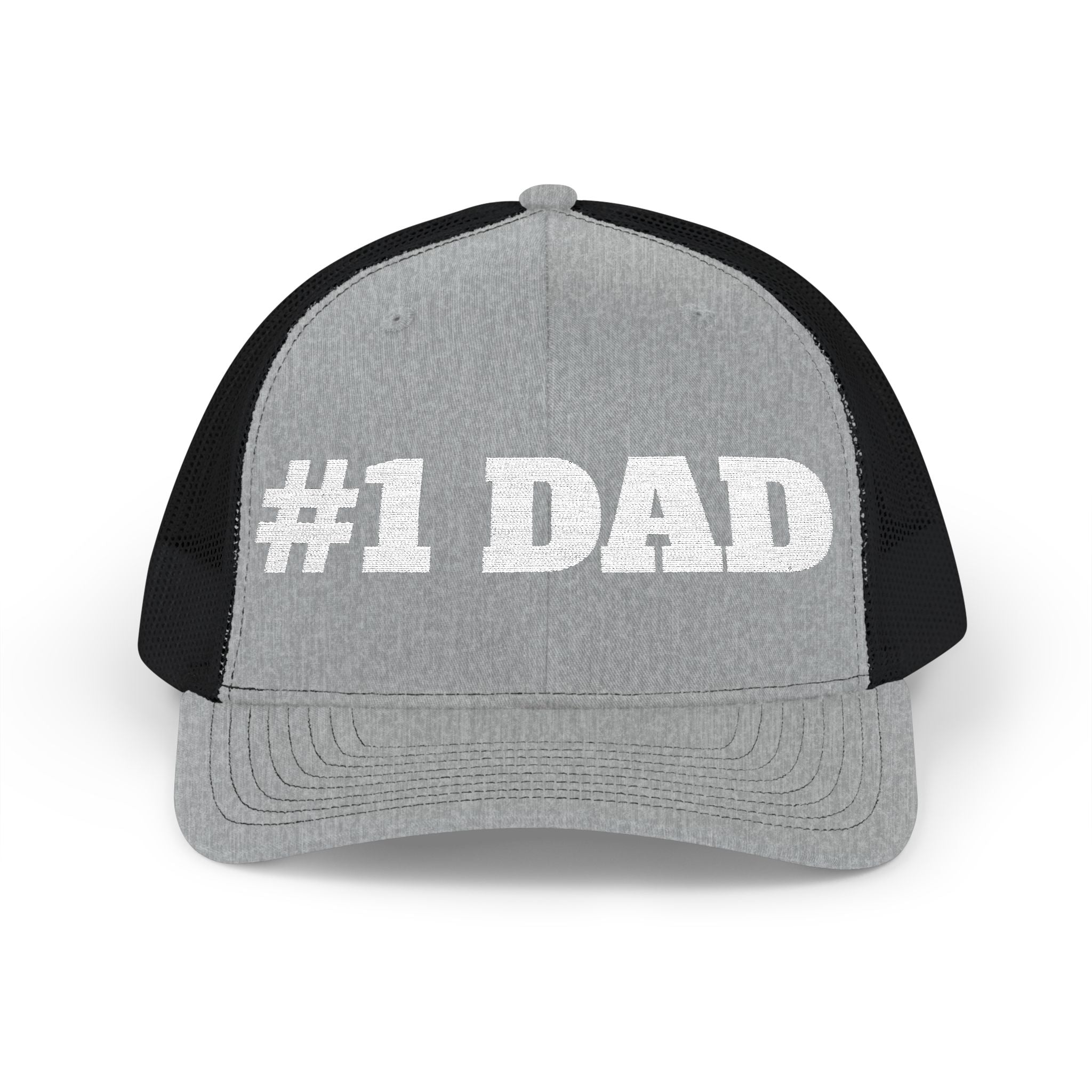#1 Dad Snapback Trucker Cap – Father's Day Gift Hat