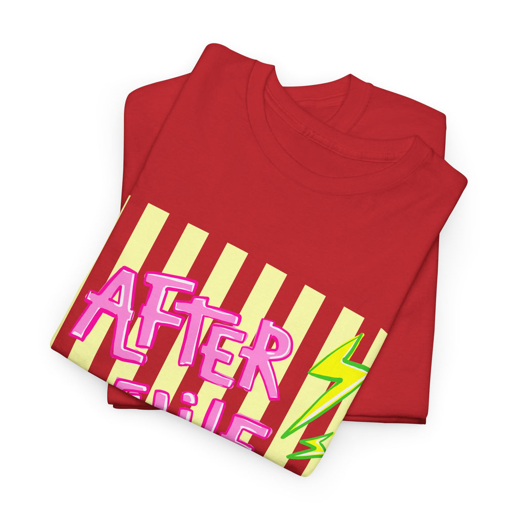 After While Alligator T-Shirt — Retro Neon Graphic Tee
