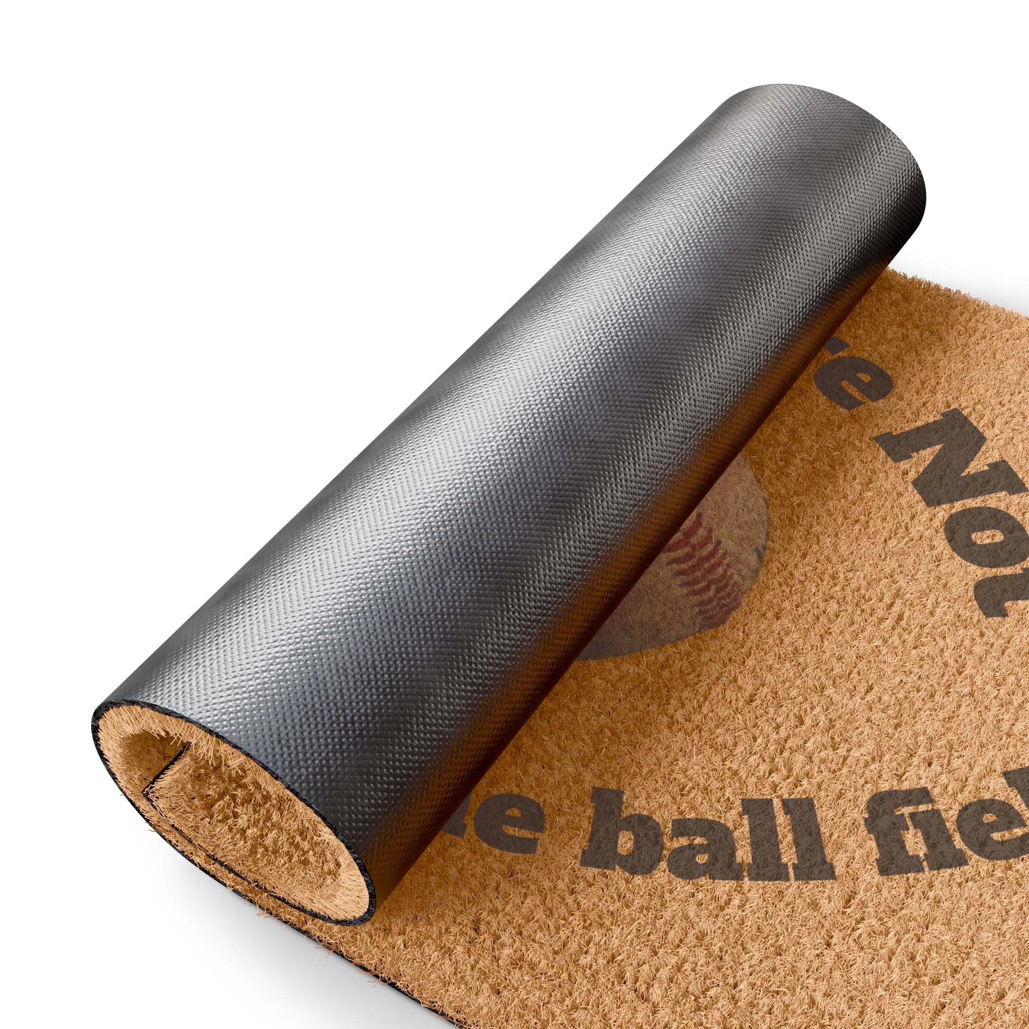 Baseball/Softball Doormat - "Sorry We Are Not Home We Are at the Ball Field" Welcome Mat