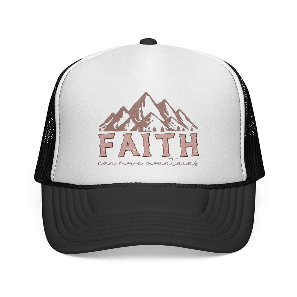 Faith mountain design Trucker Cap | faith can move mountains
