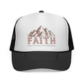 Faith mountain design Trucker Cap | faith can move mountains