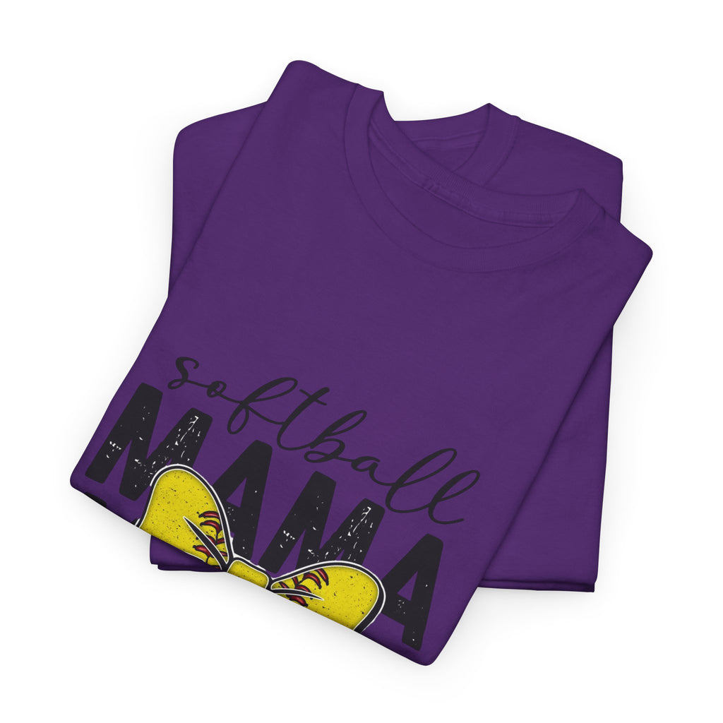 Softball Mama T-Shirt – Yellow Glove Mom Tee