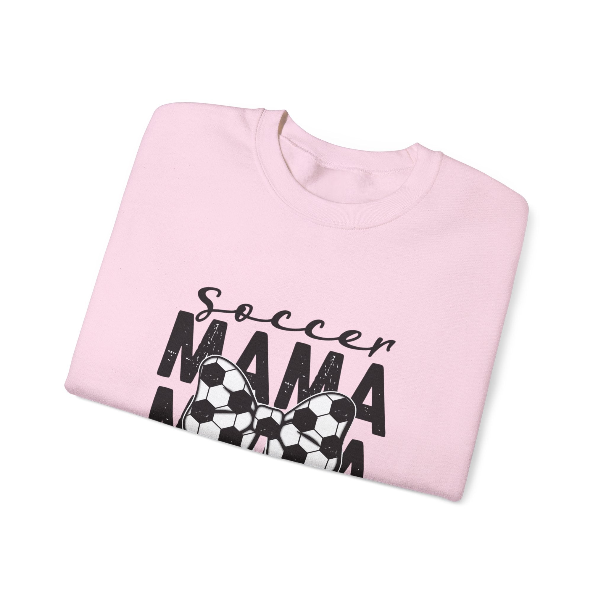 Soccer Mama Crewneck Sweatshirt – Soccer Ball Mama Graphic