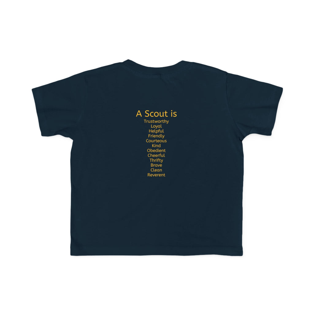 Cub Scouts Pack 453 Middletown IN Toddler Tee — 'A Scout Is' Values Shirt