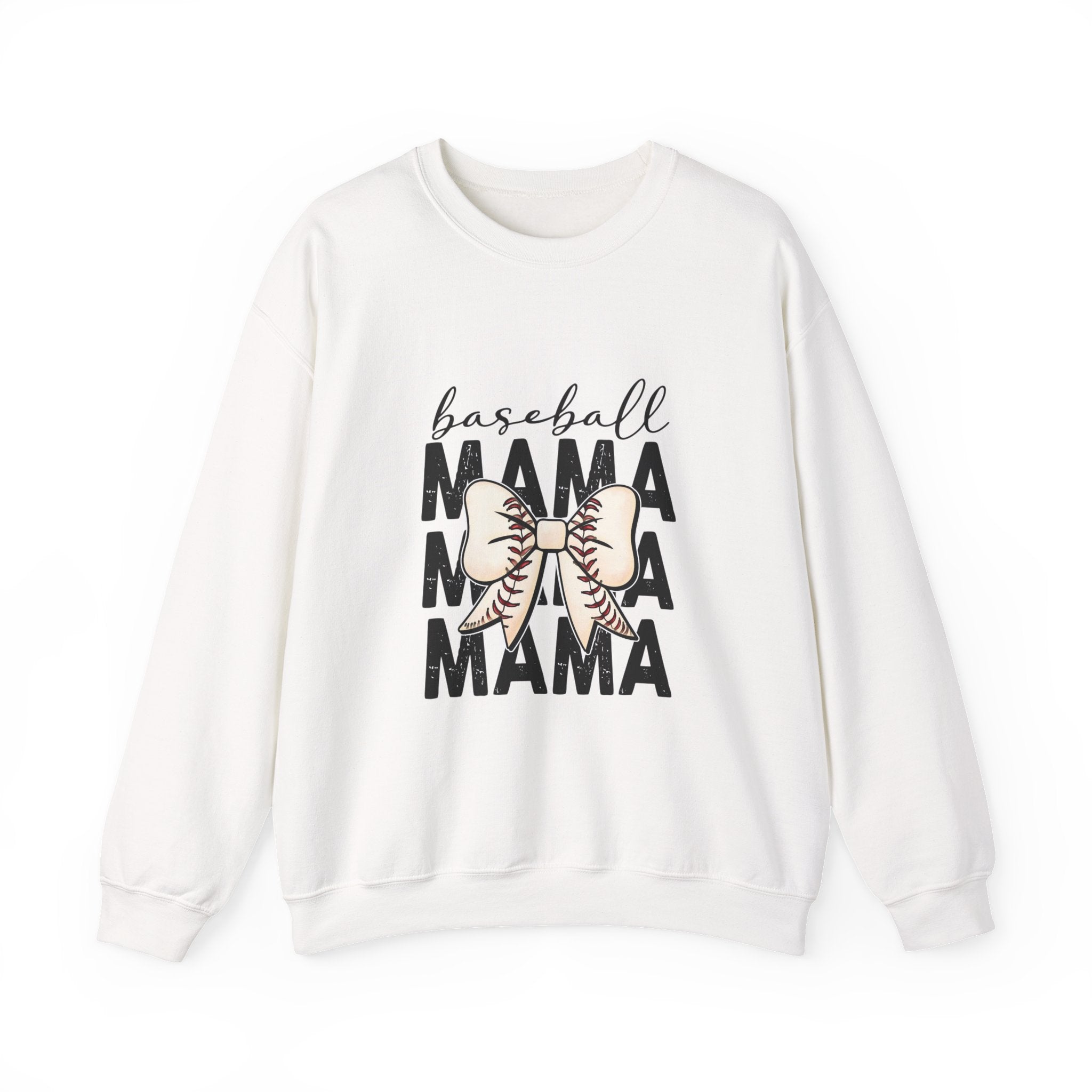 Baseball Mama Sweatshirt – Mom Team Spirit Crewneck