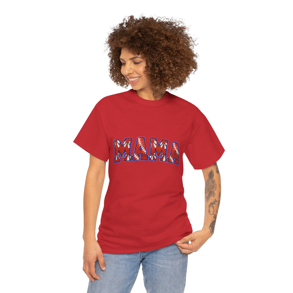 Mama Floral Arch T-Shirt — Mother's Day Casual Graphic Tee