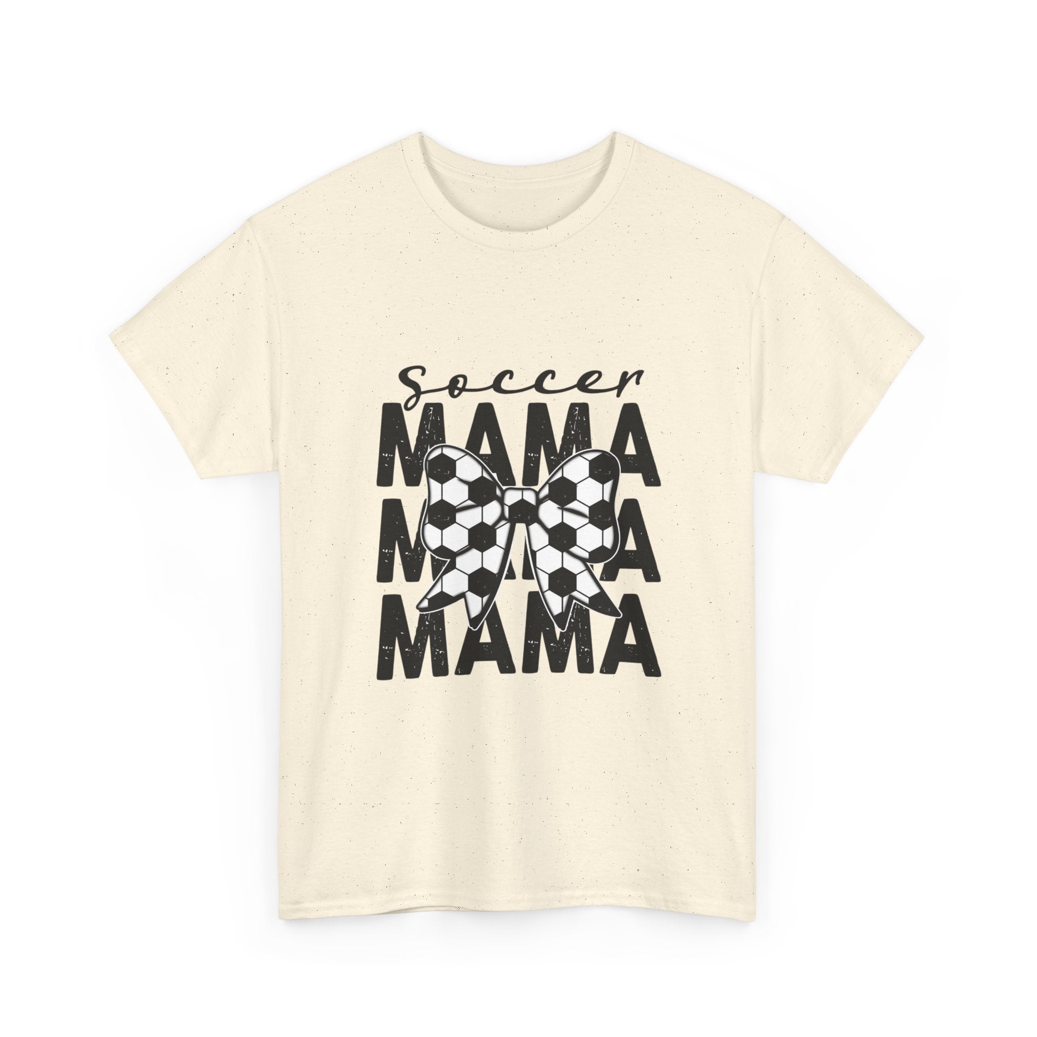 Soccer Mama Tee – Graphic Soccer Ball Mom Shirt