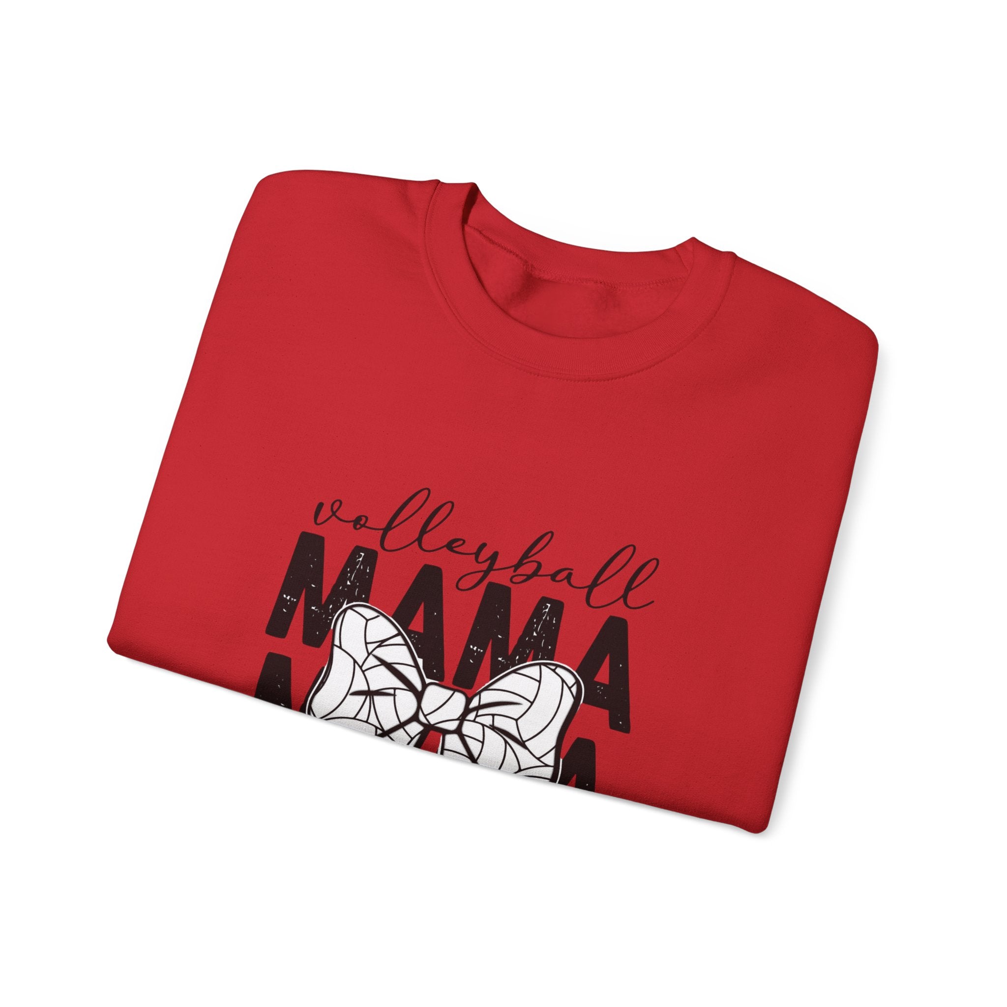 Volleyball Mama Crewneck Sweatshirt – Mom Graphic Pullover