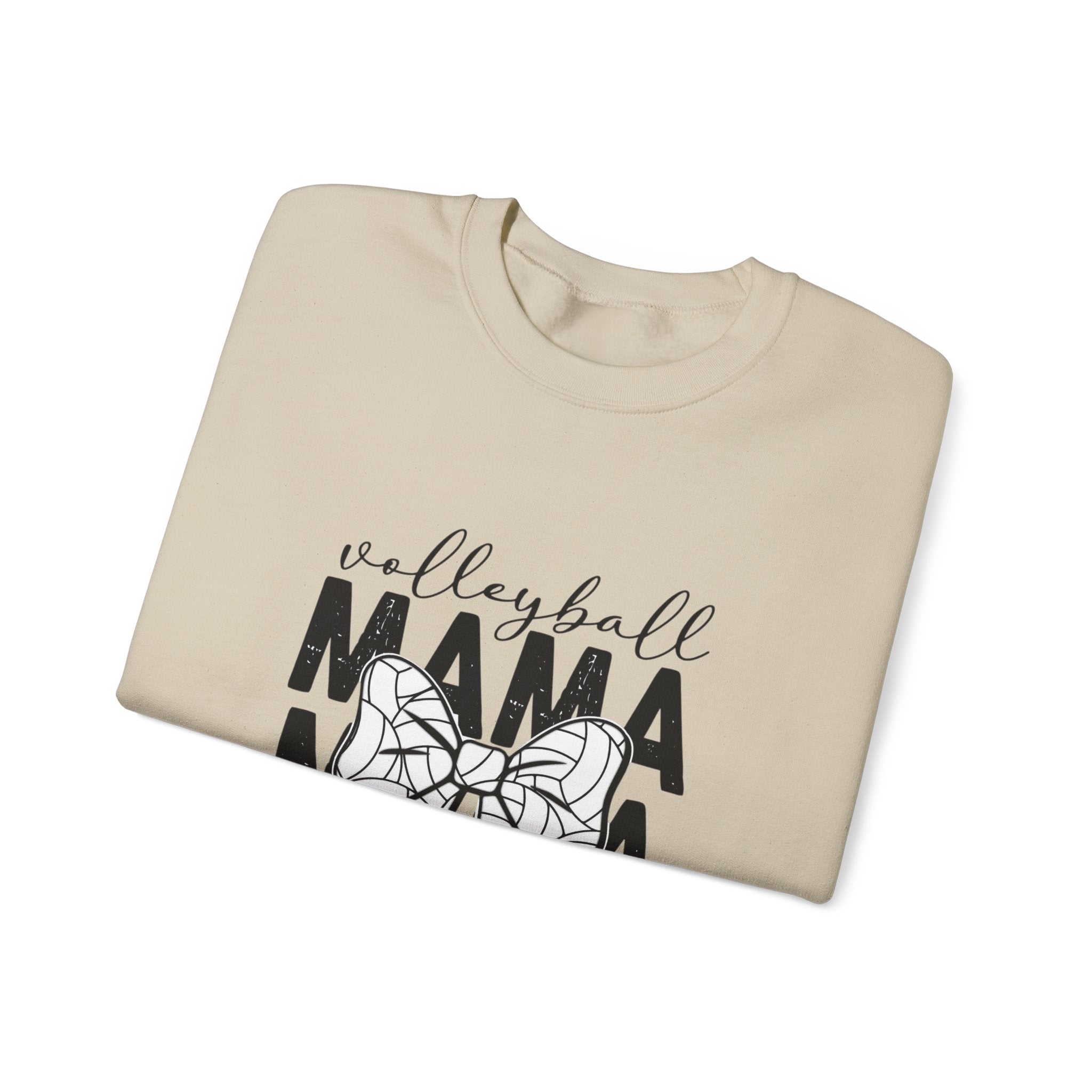 Volleyball Mama Crewneck Sweatshirt – Mom Graphic Pullover