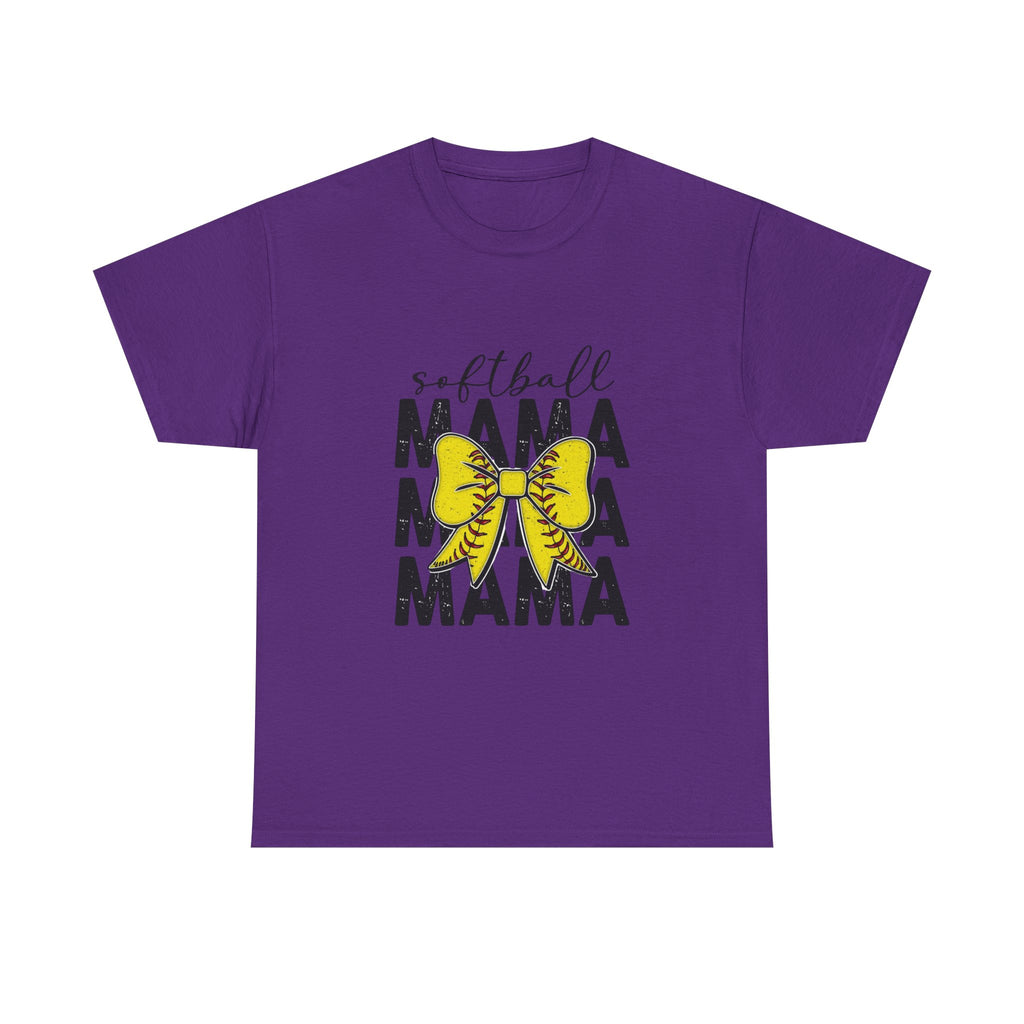 Softball Mama T-Shirt – Yellow Glove Mom Tee