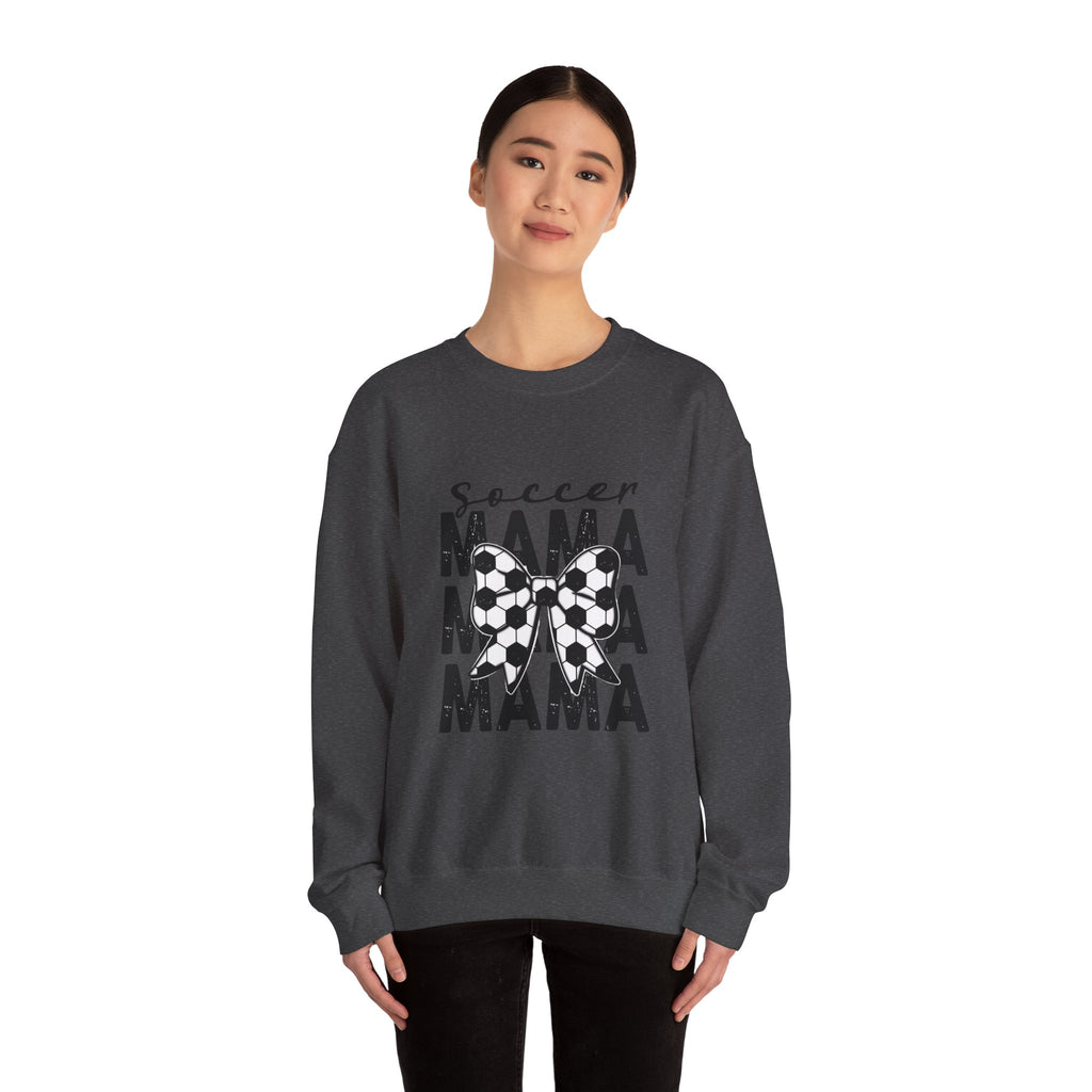 Soccer Mama Crewneck Sweatshirt – Soccer Ball Mama Graphic