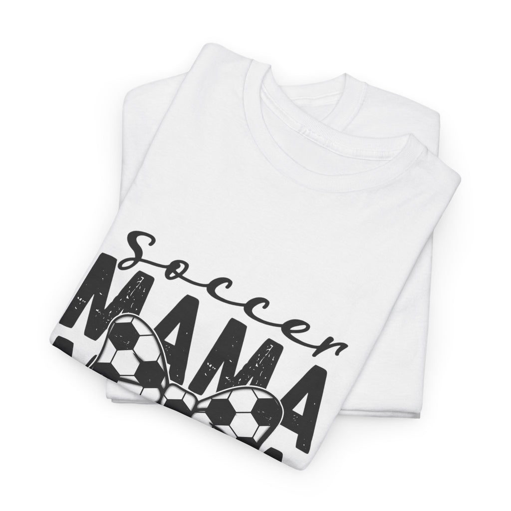 Soccer Mama Tee – Graphic Soccer Ball Mom Shirt