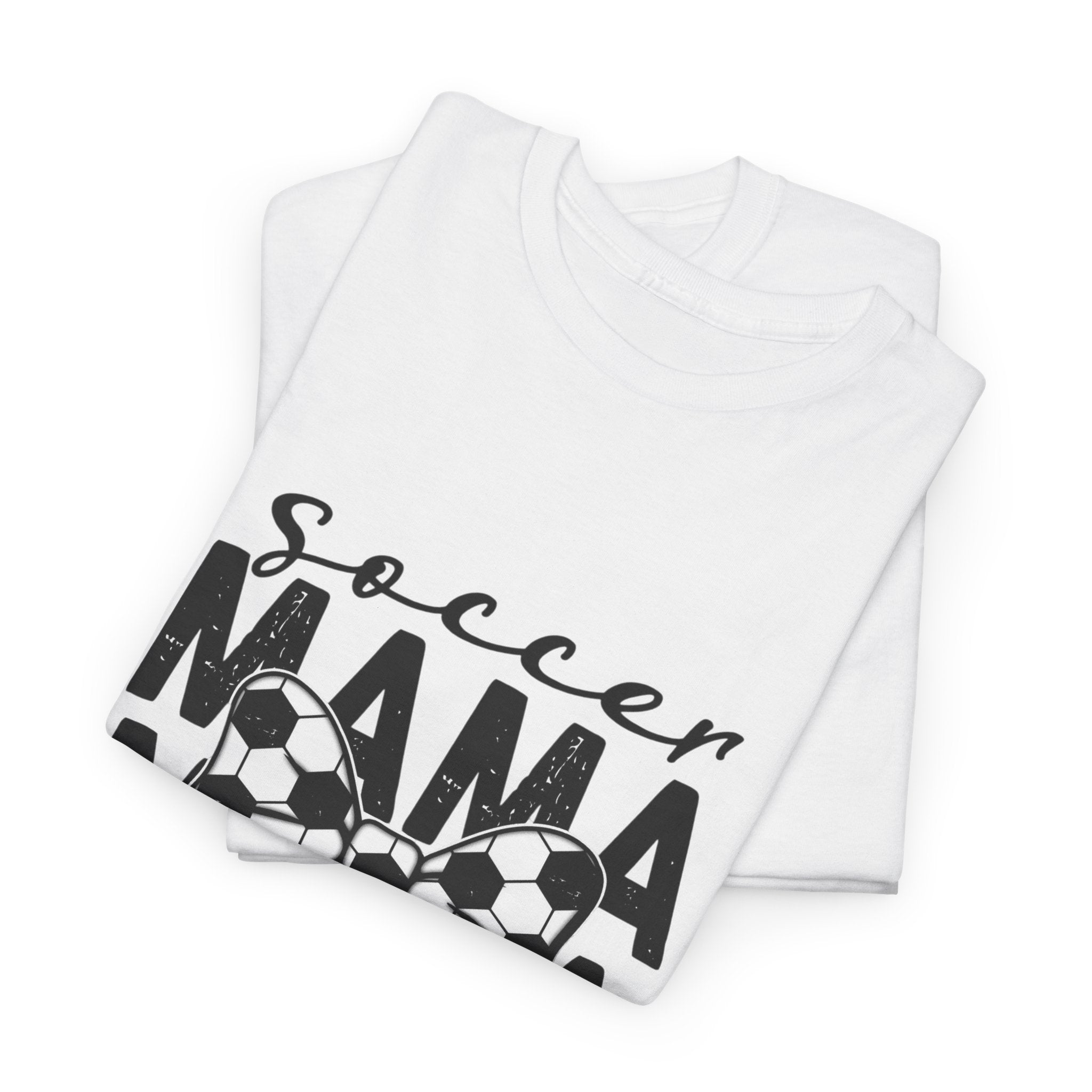 Soccer Mama Tee – Graphic Soccer Ball Mom Shirt