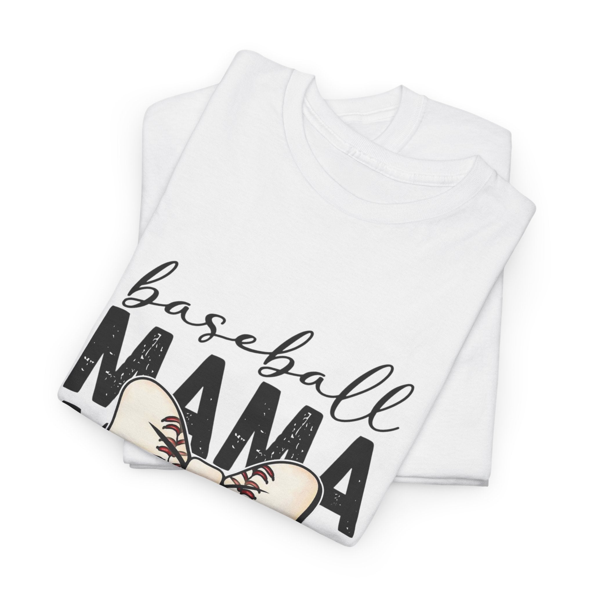 Baseball Mama T-Shirt — Cute Bow Baseball Mom Tee