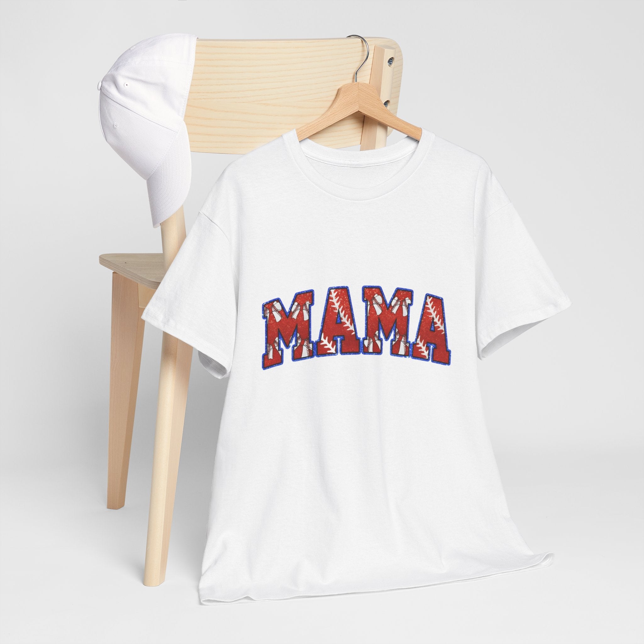 Mama Floral Arch T-Shirt — Mother's Day Casual Graphic Tee