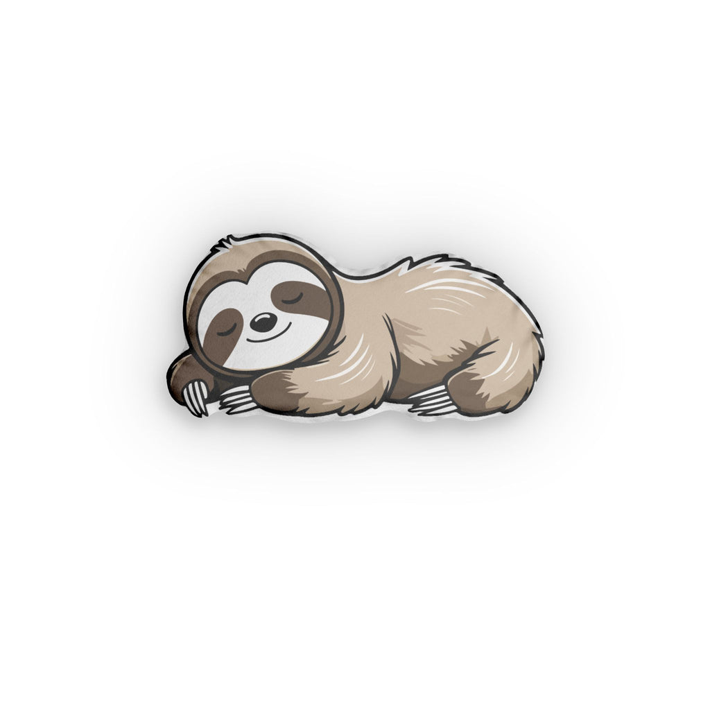 Sloth Shaped Pillow — Cute Sleepy Animal Plush Decorative Pillow