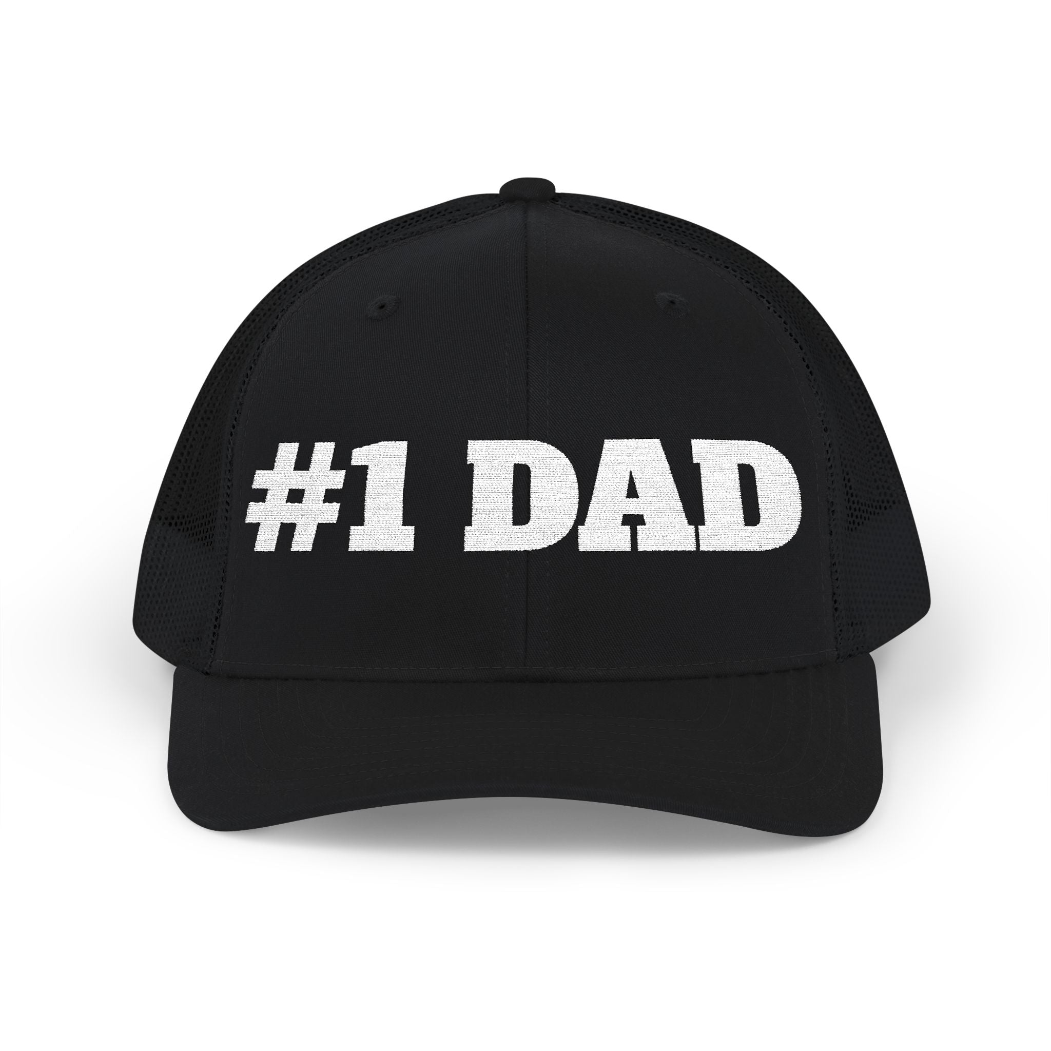 #1 Dad Snapback Trucker Cap – Father's Day Gift Hat