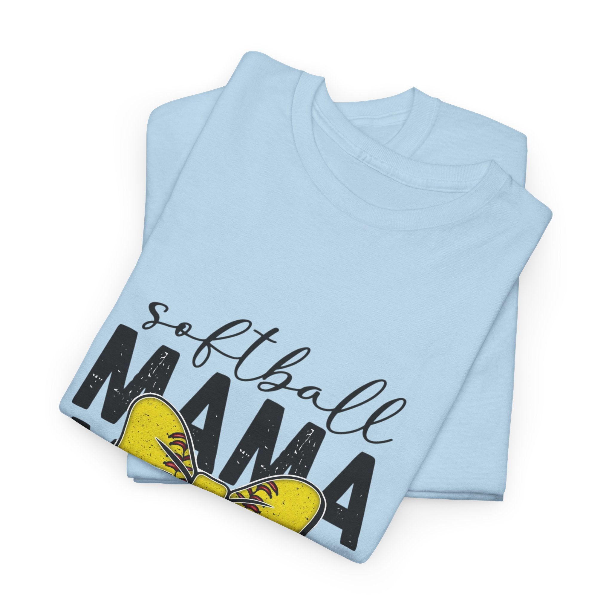 Softball Mama T-Shirt – Yellow Glove Mom Tee