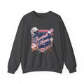 Baseball Mama Sweatshirt — Floral Helmet & Glove Crewneck for Moms