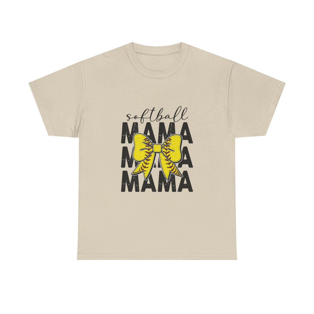 Softball Mama T-Shirt – Yellow Glove Mom Tee