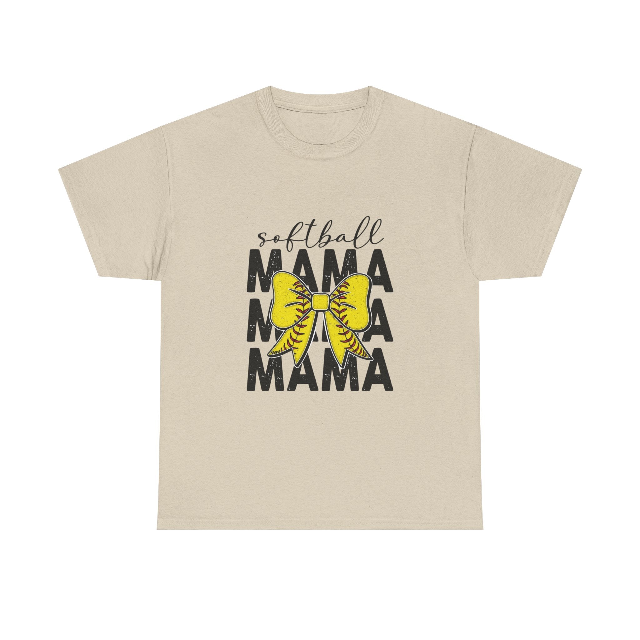 Softball Mama T-Shirt – Yellow Glove Mom Tee