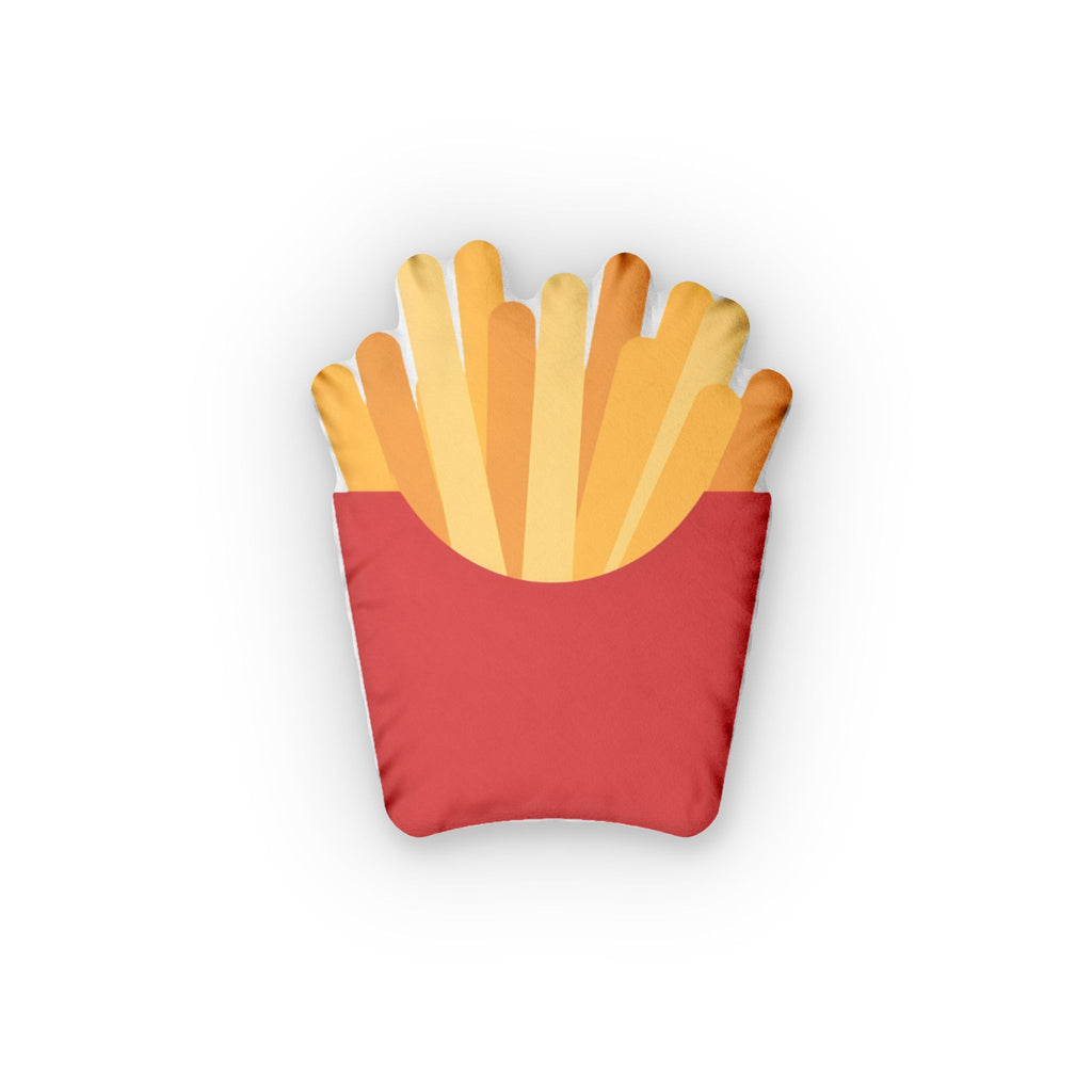 French Fry Shaped Pillow – Fun Fast Food Throw Pillow