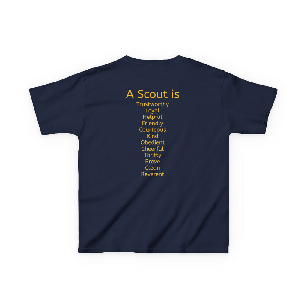 Kids Cub Scouts Pack 453 Middletown, IN Kids T‑Shirt — 'A Scout Is' Scout Motto Tee