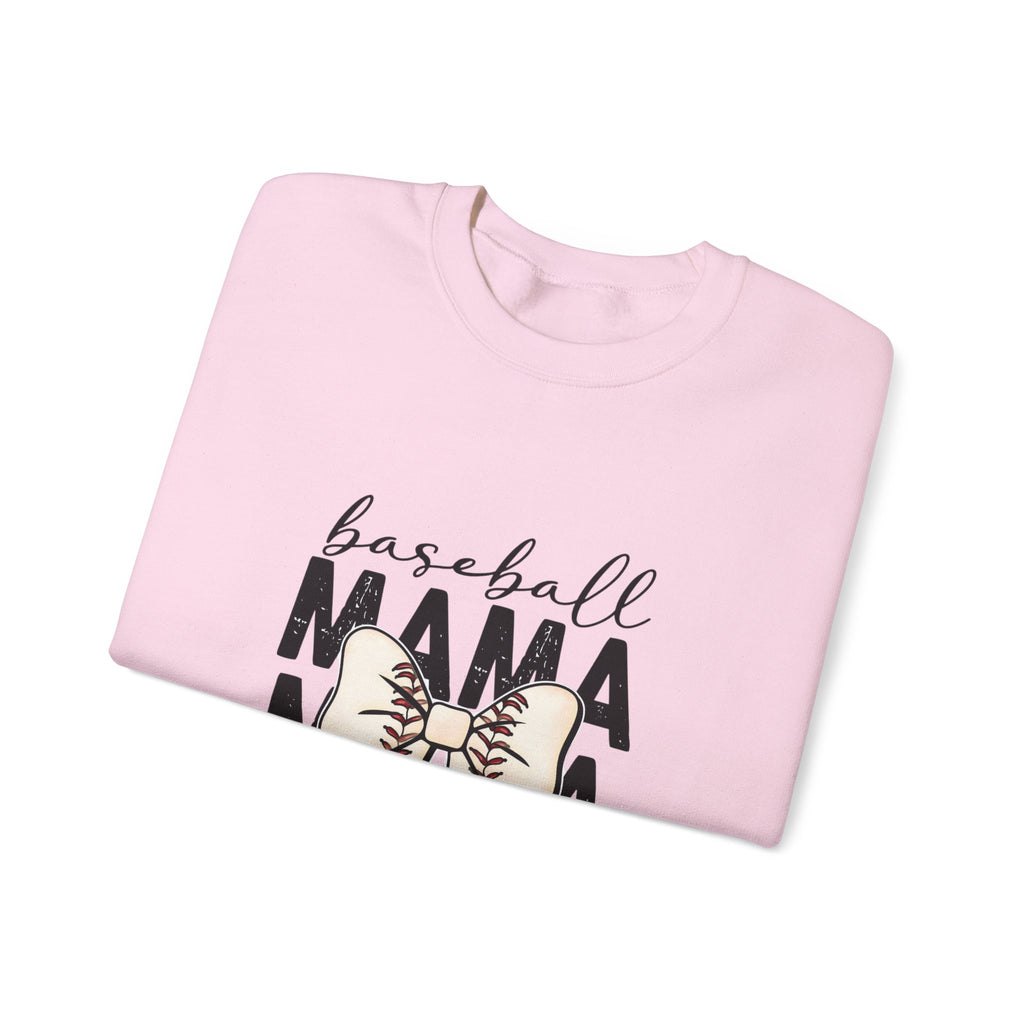 Baseball Mama Sweatshirt – Mom Team Spirit Crewneck