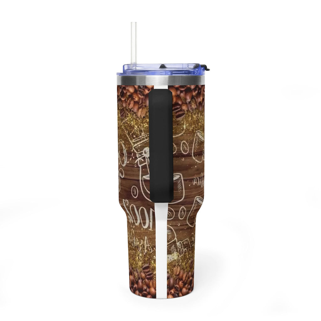 40oz Coffee Mom Tumbler – ‘First Coffee Then Mom’ Vacuum Thermal Travel Cup