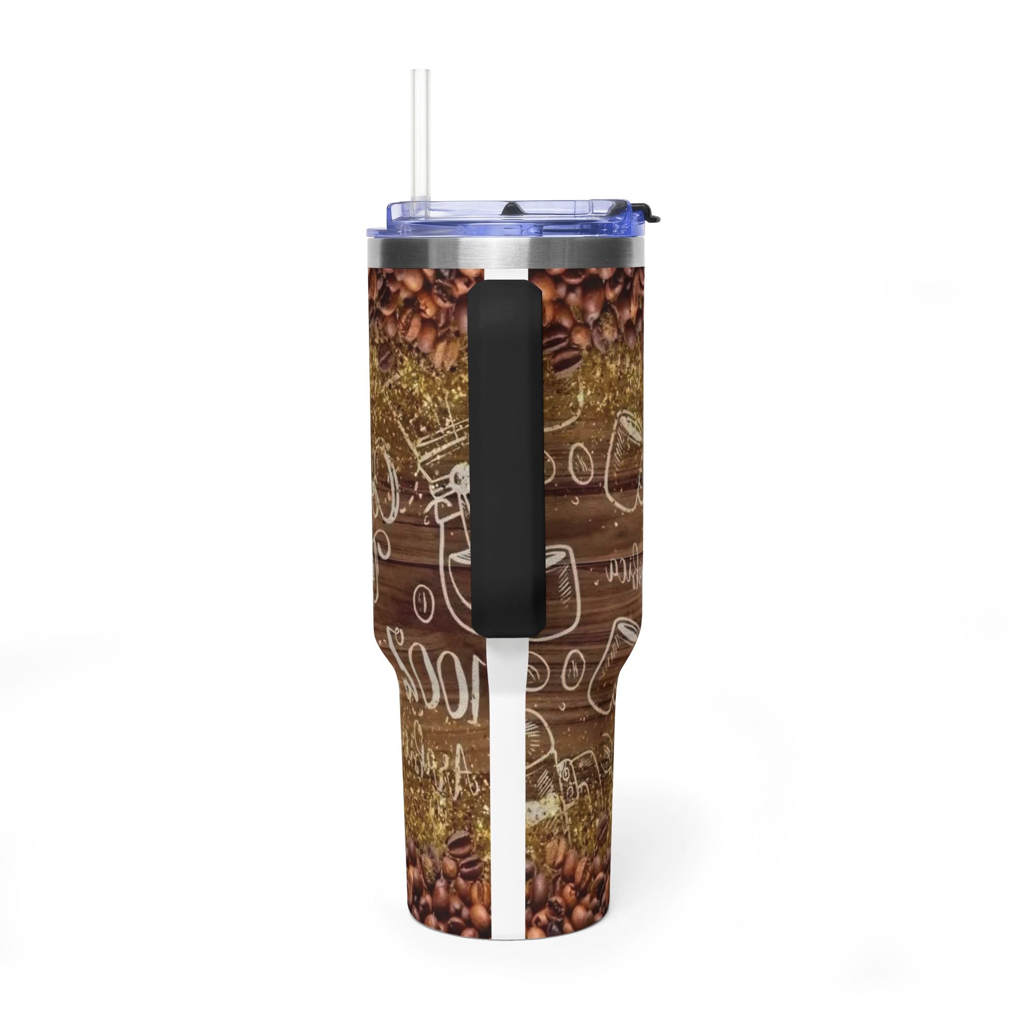 40oz Coffee Mom Tumbler – ‘First Coffee Then Mom’ Vacuum Thermal Travel Cup