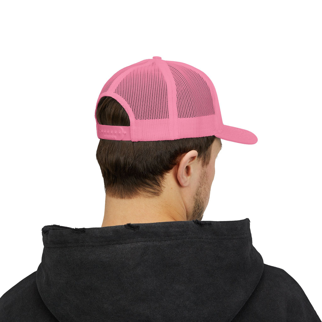 Vintage Trucker Cap - 'Wander' Distressed Snapback