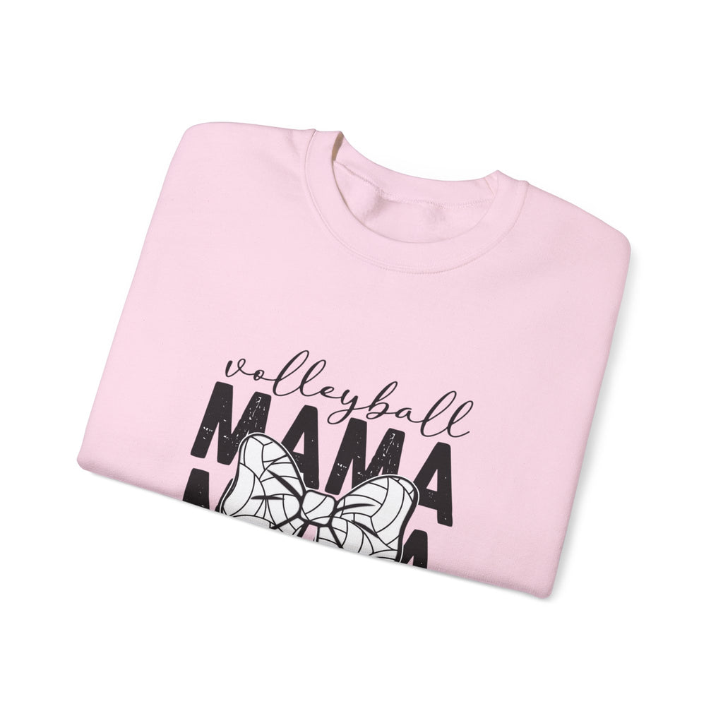 Volleyball Mama Crewneck Sweatshirt – Mom Graphic Pullover