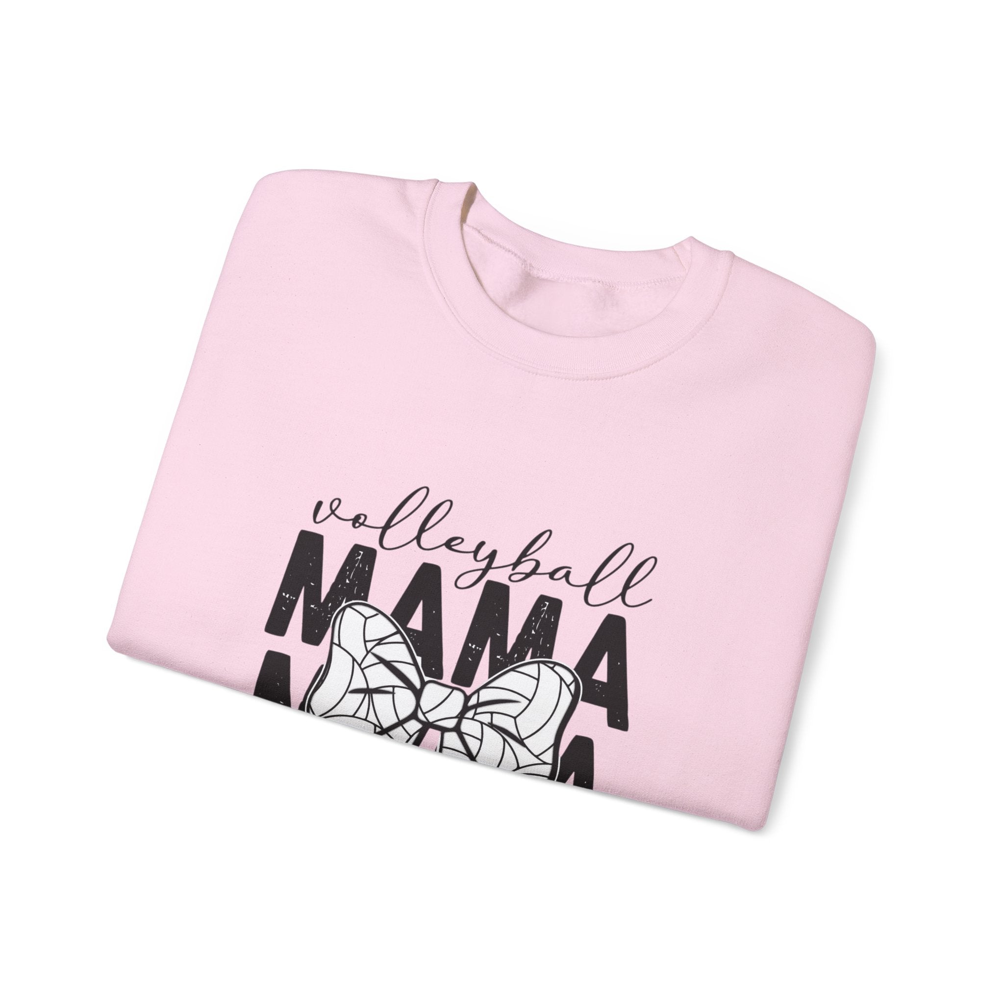 Volleyball Mama Crewneck Sweatshirt – Mom Graphic Pullover