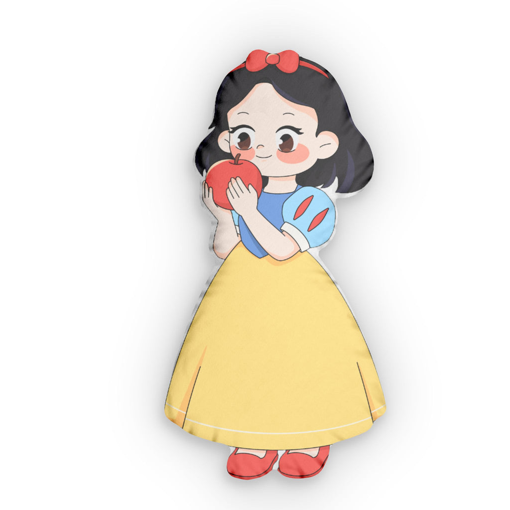 Snow White Cute Cartoon Shaped Pillow — Custom Princess Throw Pillow