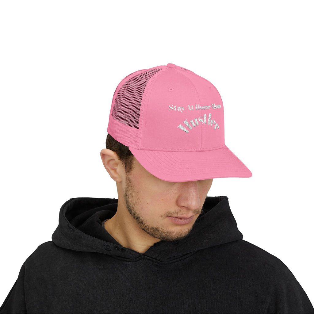 Vintage Trucker Cap - 'Wander' Distressed Snapback