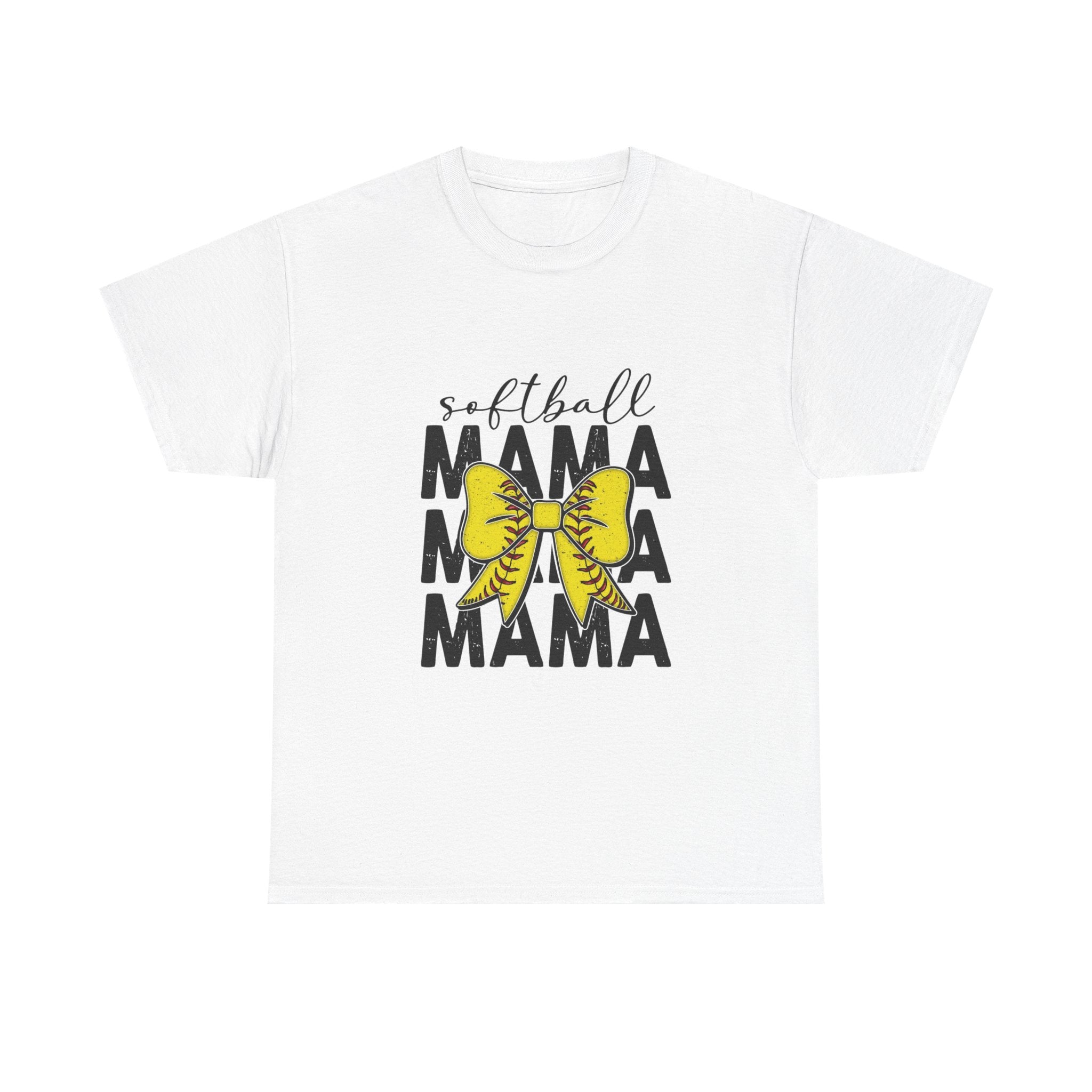 Softball Mama T-Shirt – Yellow Glove Mom Tee