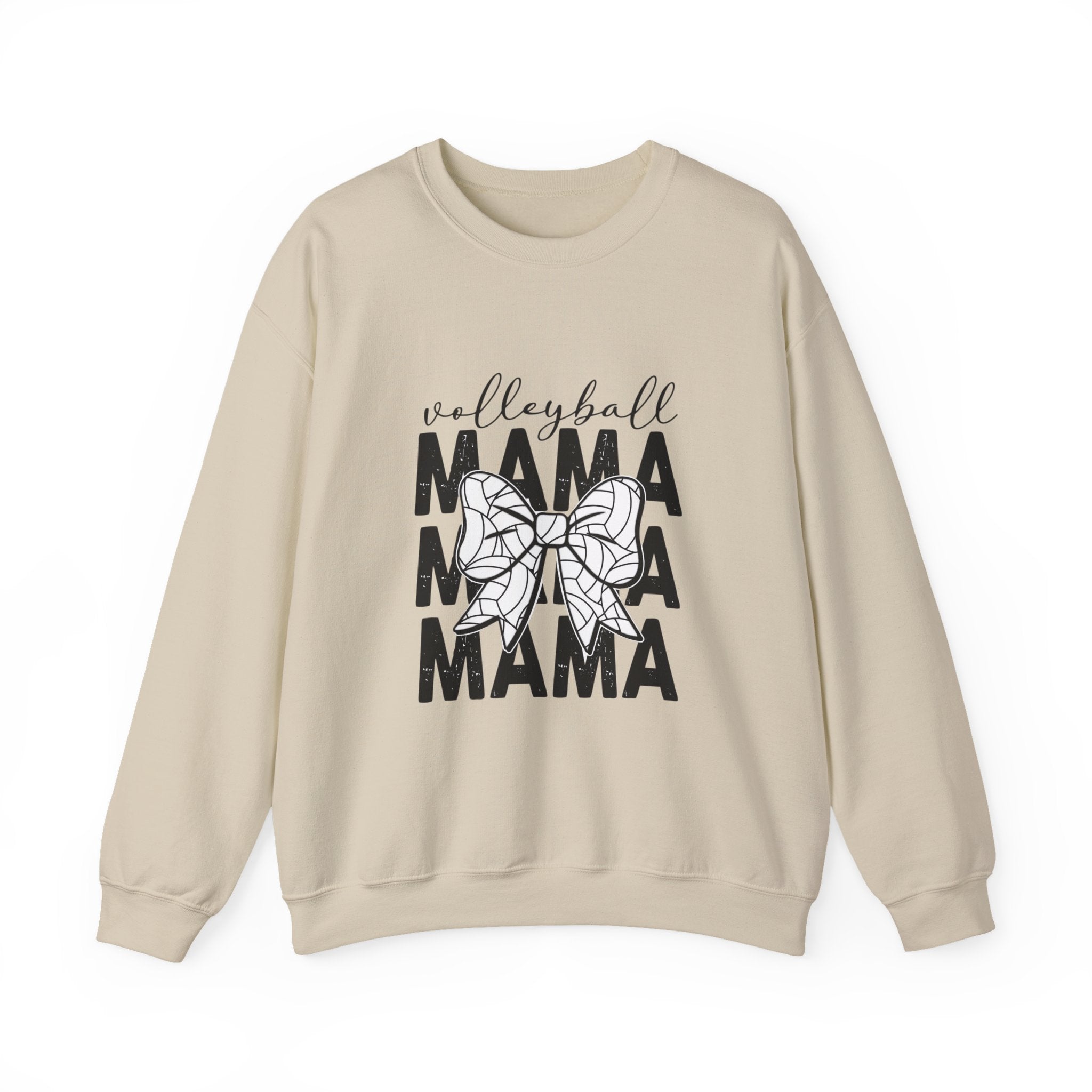 Volleyball Mama Crewneck Sweatshirt – Mom Graphic Pullover
