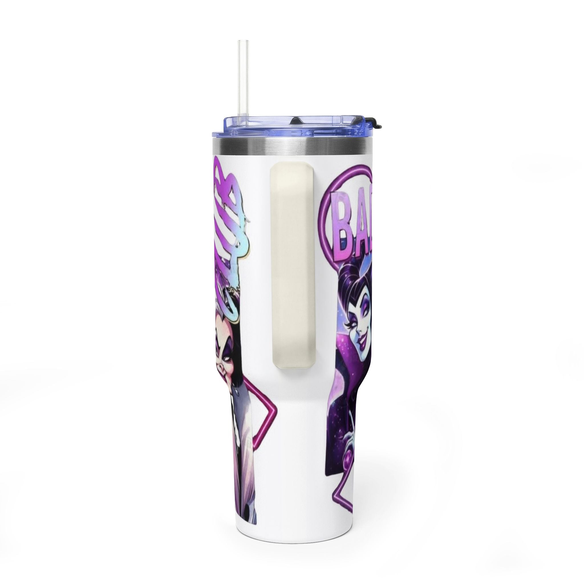 Tumbler — 'Bad Witches' 40oz Vacuum Thermal Tumbler (Evil Queen & Sea Witch)